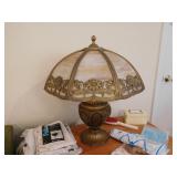 Vintage Stain Glass Lamp