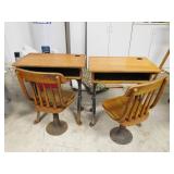 Vintage School Desk