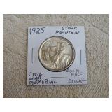 1925 Stone Mountain Half Dollar