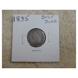 1835 Capped Bust Dime