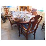 Mahogany Table & Chairs