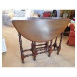 Mahogany Drop Leaf Table