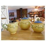 Teapot w/ Sugar & Creamer