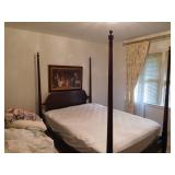 Solid Mahogany Poster Bed