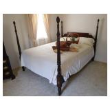 Solid Mahogany Poster Bed