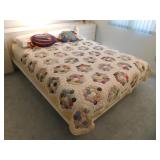 Bed with Matching Nightstands