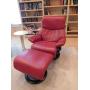 Stressless Chair w/ Ottoman