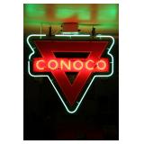 6 ft. double-face neon. 1940 6 ft. double-face neon. 1940