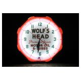 Neon clock. Original. Neon clock. Original.