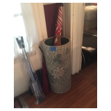 Vintage umbrella holder 