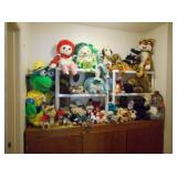 Stuffed animals and dolls