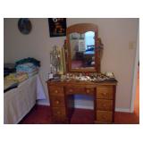 Old wooden dressing table