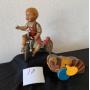 Chinese Canton Porcelain ASKO W/D Vintage Textiles Yard Art
