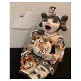 Storytellers, Amado Pena, Wool Rug, The Beatles, Pottery from Bertha and the Babes Estate Sales 