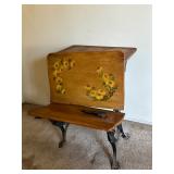 Zorba The Greek Serigraph, Golf Clubs Balls Books Decor, Art