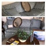 Sofa, coffee table