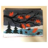 Hooked rug