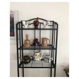 Metal shelf