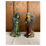 P48--pair of ceramic figures, Polish--$80