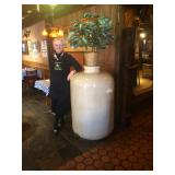 B0123--100 gallon Royal Doulton chemical vat crock, 19th century--$7000 B0123--100 gallon Royal Doulton chemical vat crock, 19th century--$7000