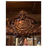 F0145--walnut mirror, 19th C--$2800