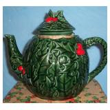 Lefton Holly Teapot