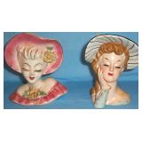 Head vase collection