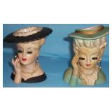 Head vase collection