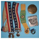 native beadwork and military