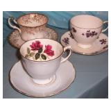 English Cups & saucers