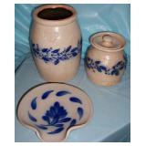 artist signed salt glaze