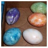 emiprecious stone eggs
