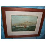 Spanish AM chromo litho