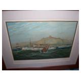 battleship chromolitho 