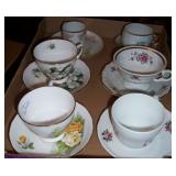 more T cups and saucers