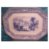 staffordshire blue transferware