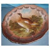 hand painted game plates