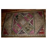 Indonesian beaded wall hanging