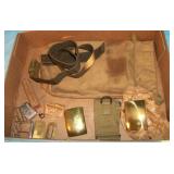 WWII Buckles, straps, etc