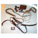 WWII Straps, buttons, etc