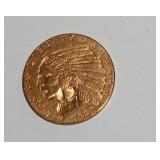2 1/2 dollar gold coin