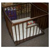 antique playpen