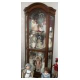 cabinet & dolls