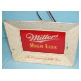 Miller beer sign