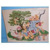 mother goose nursery print