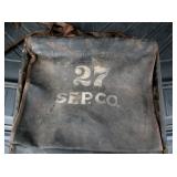 1880 military knapsack