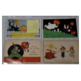 halloween postcards
