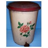 tin litho waste can