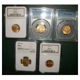 graded gold coins