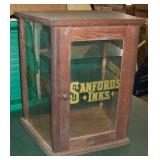 Sanford Inks store display case